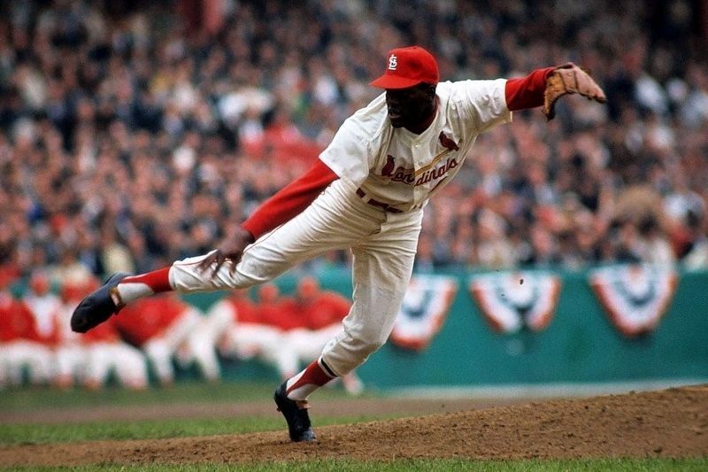 Bob Gibson. Click for full size. Bob Gibson image. Click for full size.