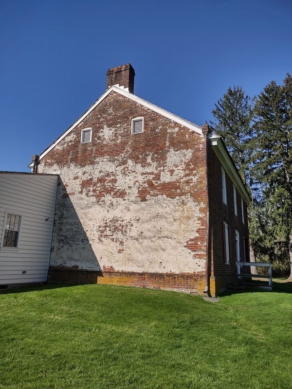 Brearley House with date "1761" visible across gable. Click for full size. Brearley House with date "1761" visible across gable image. Click for full size.