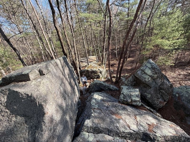 A view from King Philip’s Rock. Click for full size. A view from King Philip’s Rock image. Click for full size.