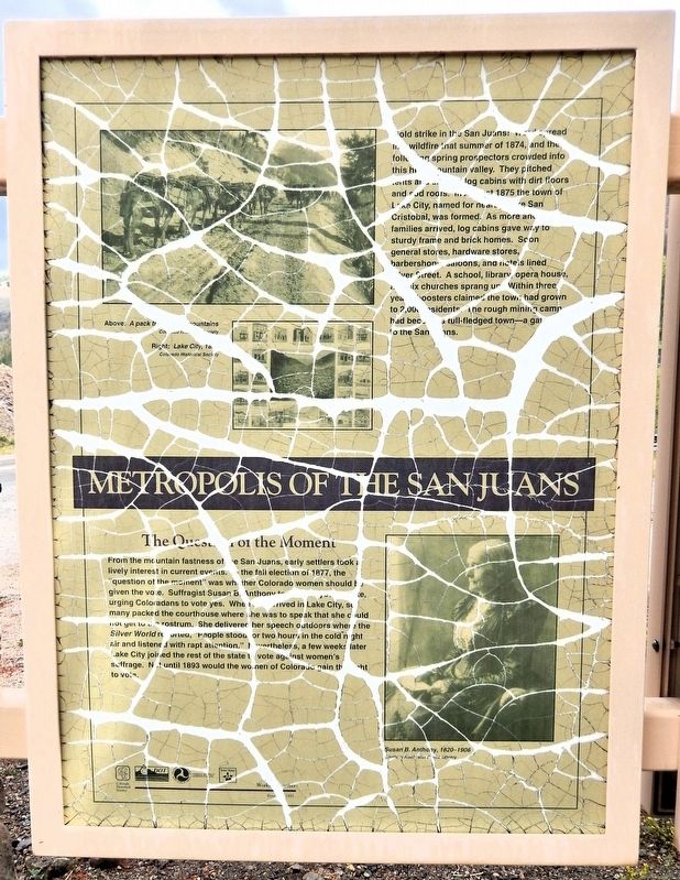 Metropolis of the San Juans Marker image. Click for full size.