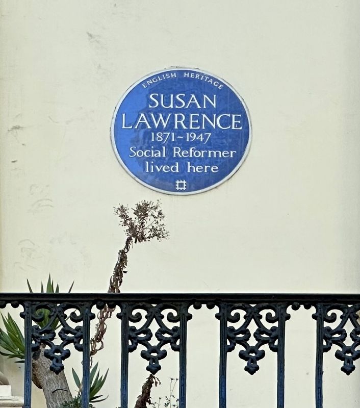 Susan Lawrence Marker. Click for full size. Susan Lawrence Marker image. Click for full size.