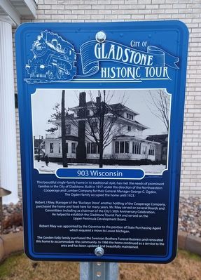903 Wisconsin Marker image. Click for full size.