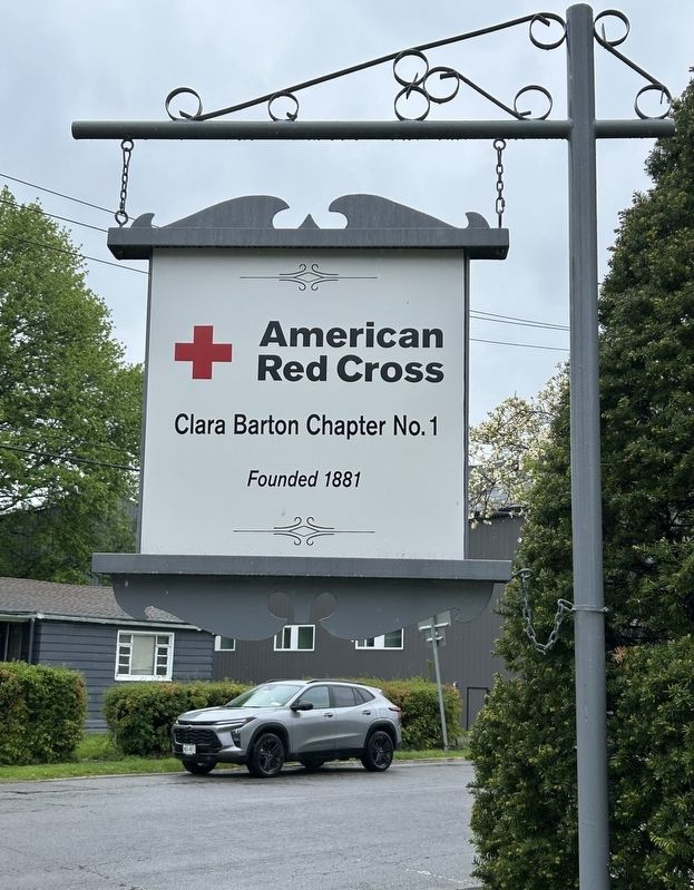 American Red Cross Marker image. Click for full size.