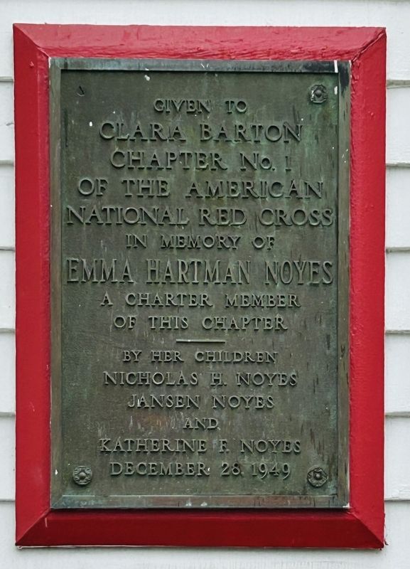 American Red Cross Marker image. Click for full size.