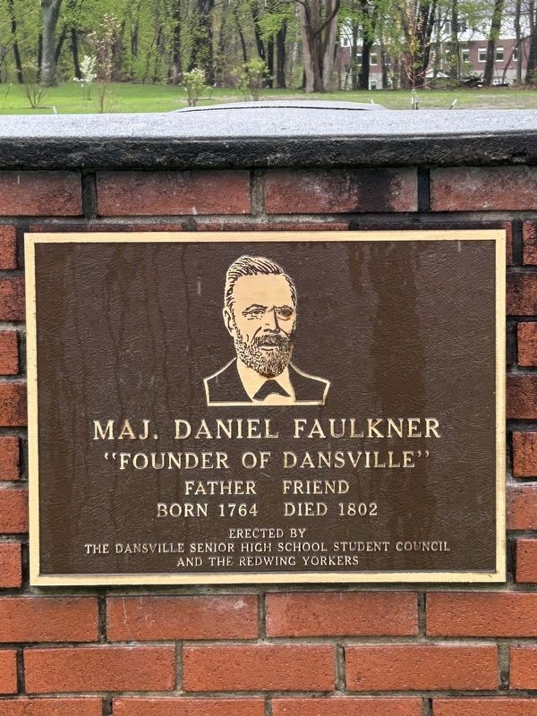 Maj. Daniel Faulkner Marker image. Click for full size.