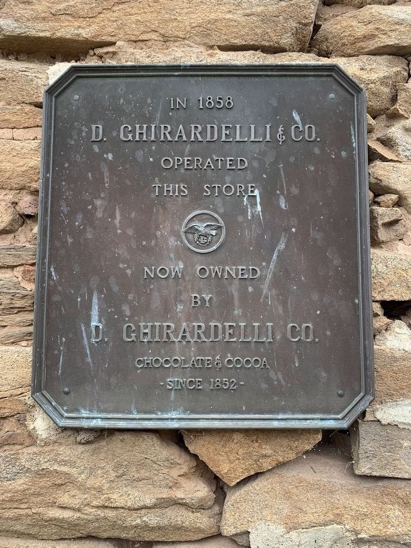 D. Ghirardelli & Co. Marker image. Click for full size.