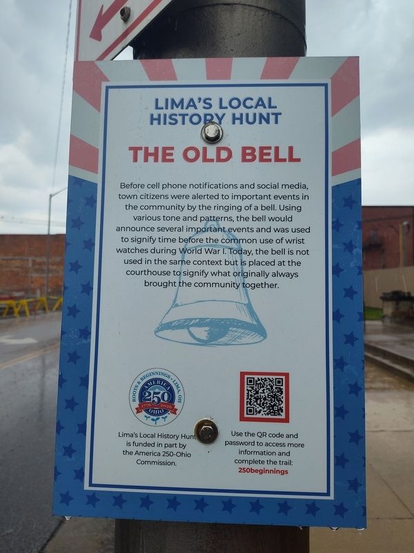 The Old Bell Marker. Click for full size. The Old Bell Marker image. Click for full size.