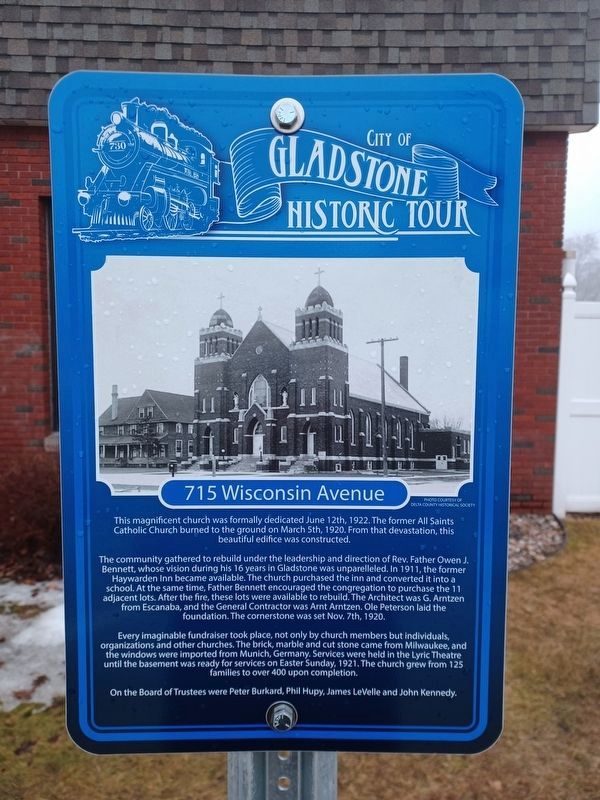 715 Wisconsin Avenue Marker image. Click for full size.