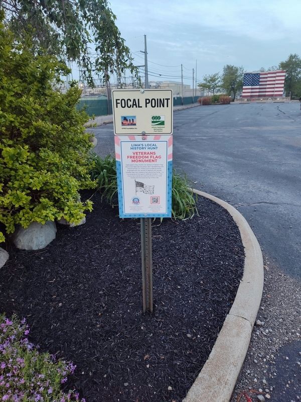 Veterans Freedom Flag Monument Marker image. Click for full size.