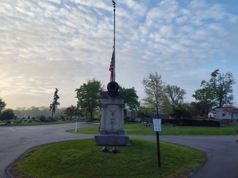 Allen County Soldier Monument. Click for full size. Allen County Soldier Monument image. Click for full size.