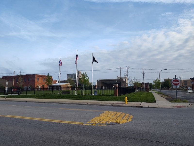 Allen County 9/11 Memorial image. Click for full size.