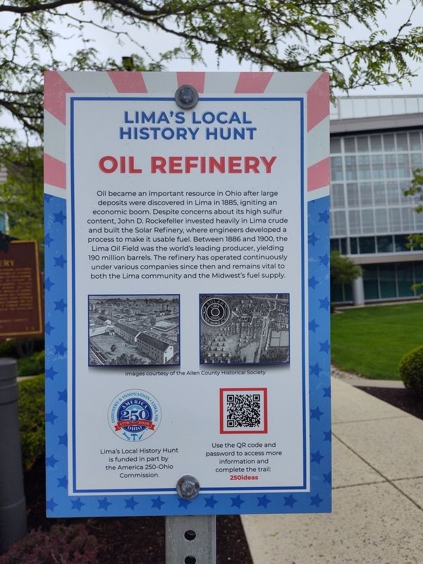 Oil Refinery Marker image. Click for full size.