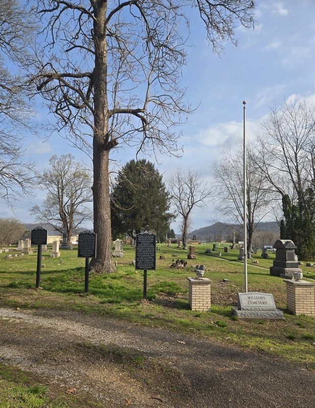New Martinsville's Oldest Cemetery Marker image. Click for full size.