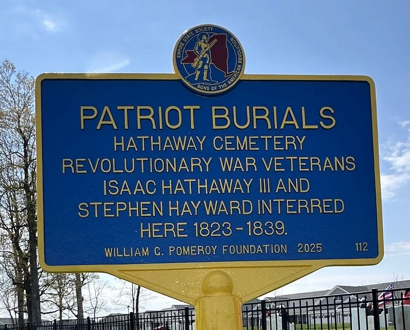 Patriot Burials Marker image. Click for full size.