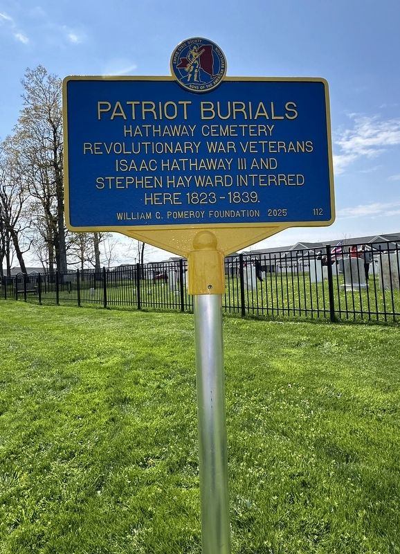 Patriot Burials Marker image. Click for full size.