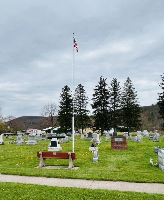 Campbell Civil War Veterans Memorial<br>In Hope Cemetery image. Click for full size.
