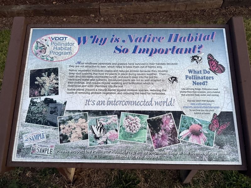 Nearby signage at the rest area image. Click for full size.