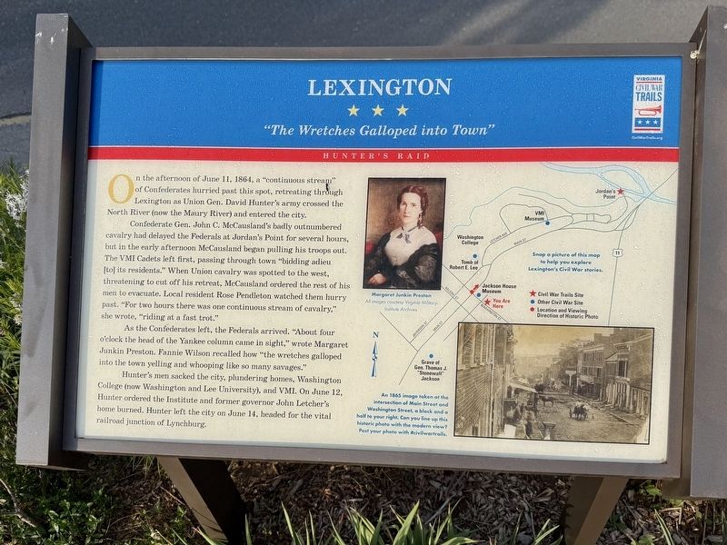 Lexington Marker. Click for full size. Lexington Marker image. Click for full size.