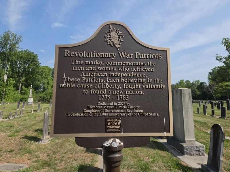 Revolutionary War Patriots Marker. Click for full size. Revolutionary War Patriots Marker image. Click for full size.