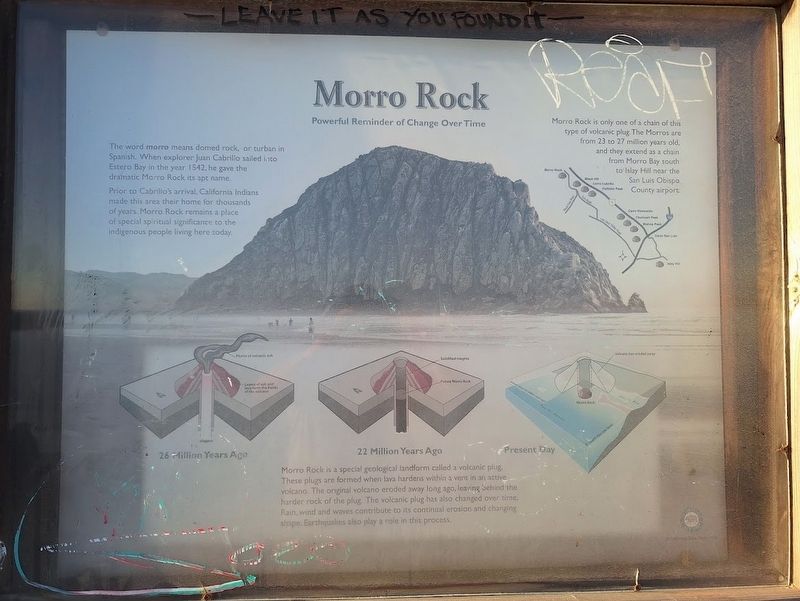 Morro Rock Marker image. Click for full size.