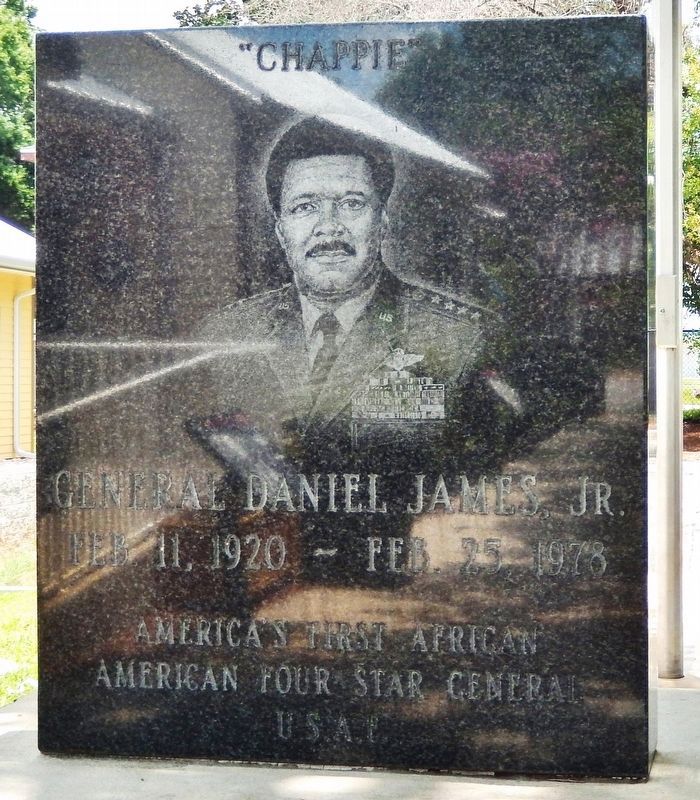 General Daniel James, Jr. Marker image. Click for full size.