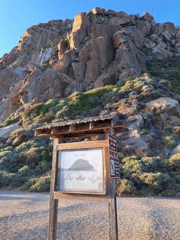 Morro Rock Marker image. Click for full size.