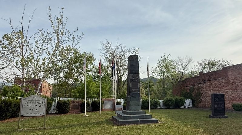 Veterans Memorial Park in Clifton Forge image. Click for full size.