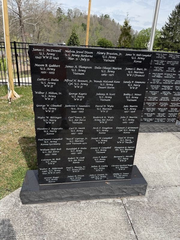 Veterans Memorial image. Click for full size.
