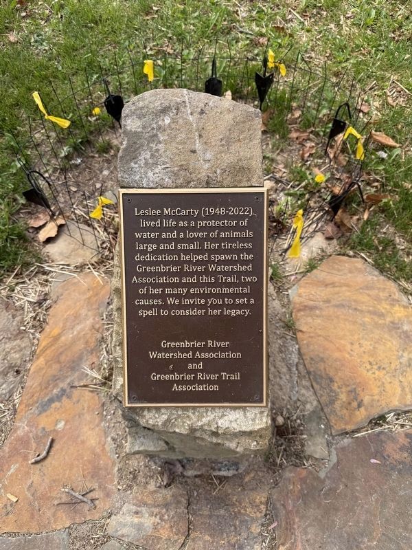 Leslee McCarty Marker image. Click for full size.