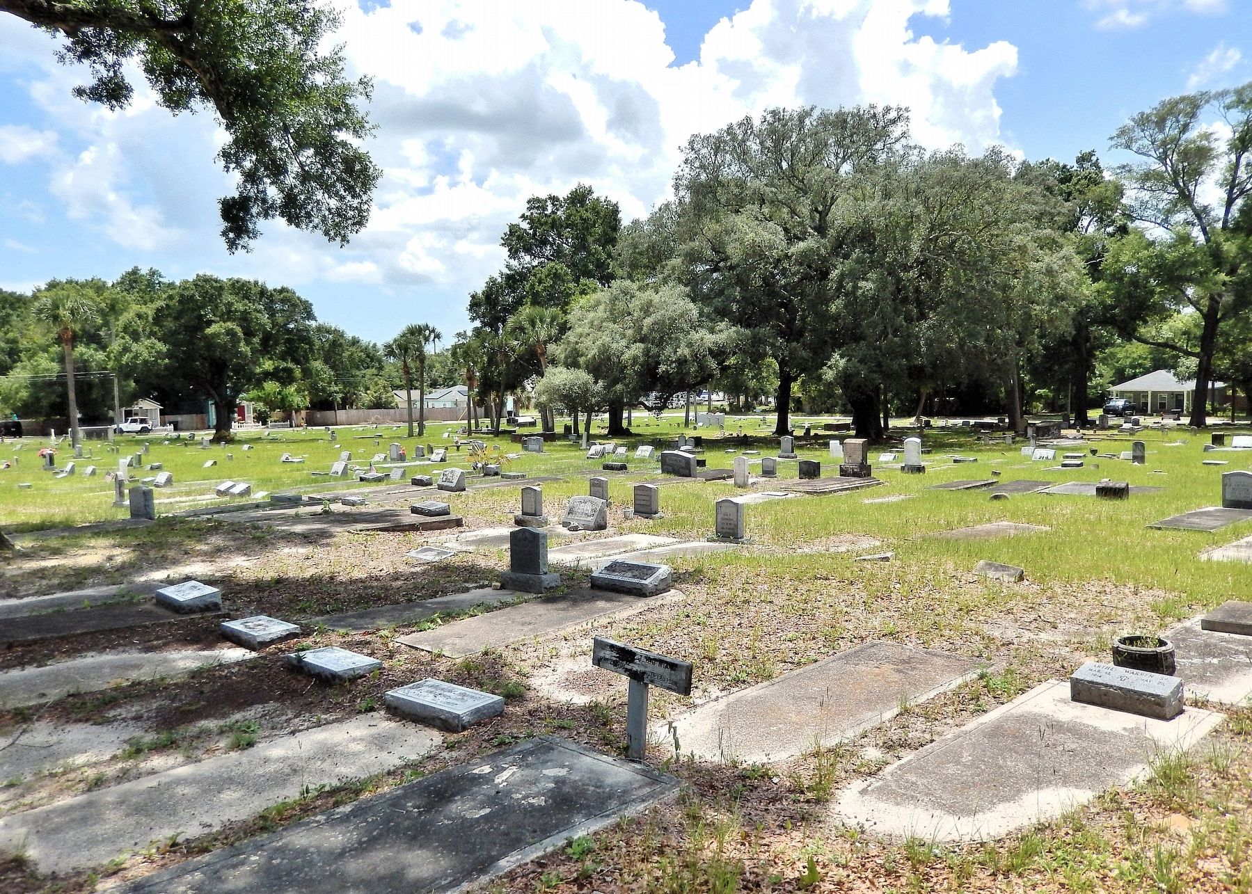 A.M.E. Zion Cemetery image. Click for full size.