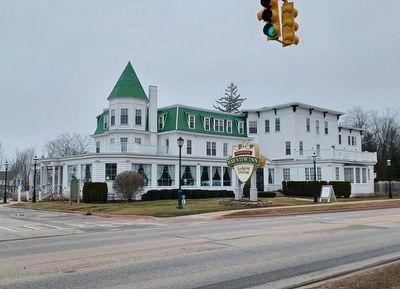 Stafford's Bay View Inn and Marker. Click for full size. Stafford's Bay View Inn and Marker image. Click for full size.