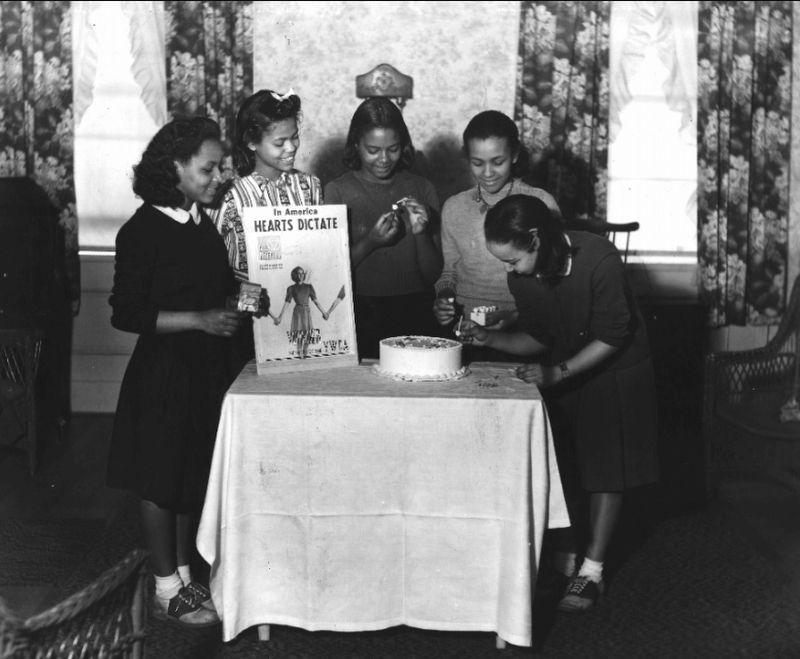 The YWCA in the 1940s. Click for full size. The YWCA in the 1940s image. Click for full size.
