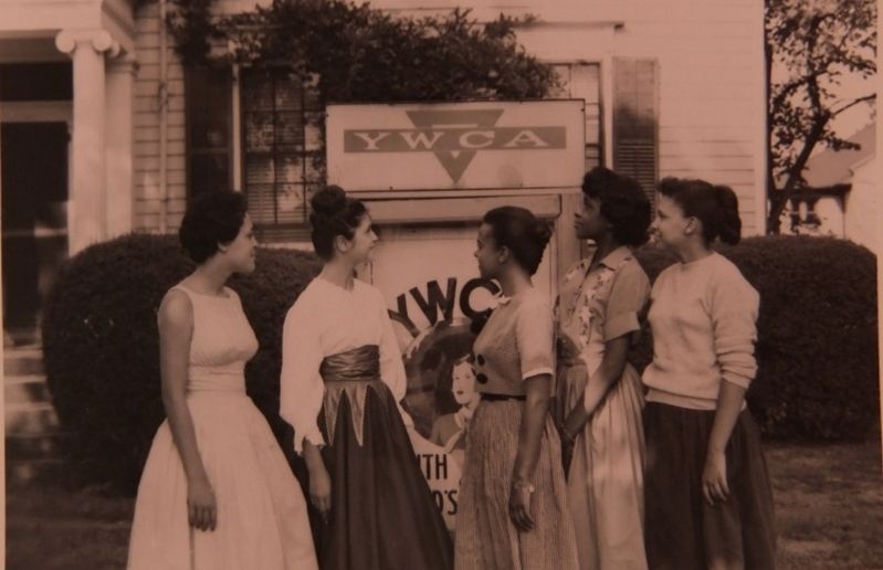 The YWCA trained young women and gave lodging to those new to the area.. Click for full size. The YWCA trained young women and gave lodging to those new to the area. image. Click for full size.