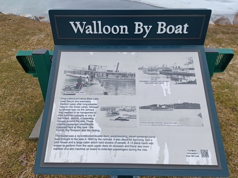 Walloon By Boat Marker. Click for full size. Walloon By Boat Marker image. Click for full size.
