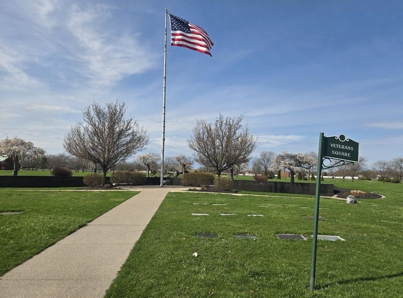Veterans Square. Click for full size. Veterans Square image. Click for full size.
