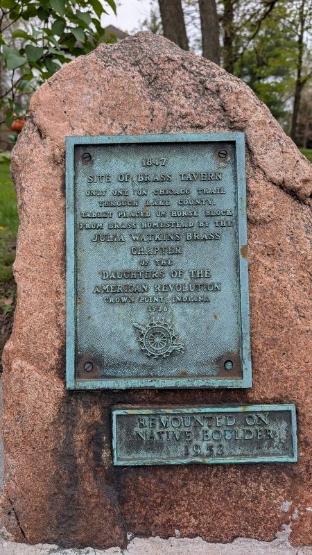 Site of Brass Tavern Marker image. Click for full size.