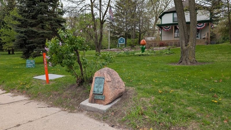 Site of Brass Tavern Marker in context image. Click for full size.