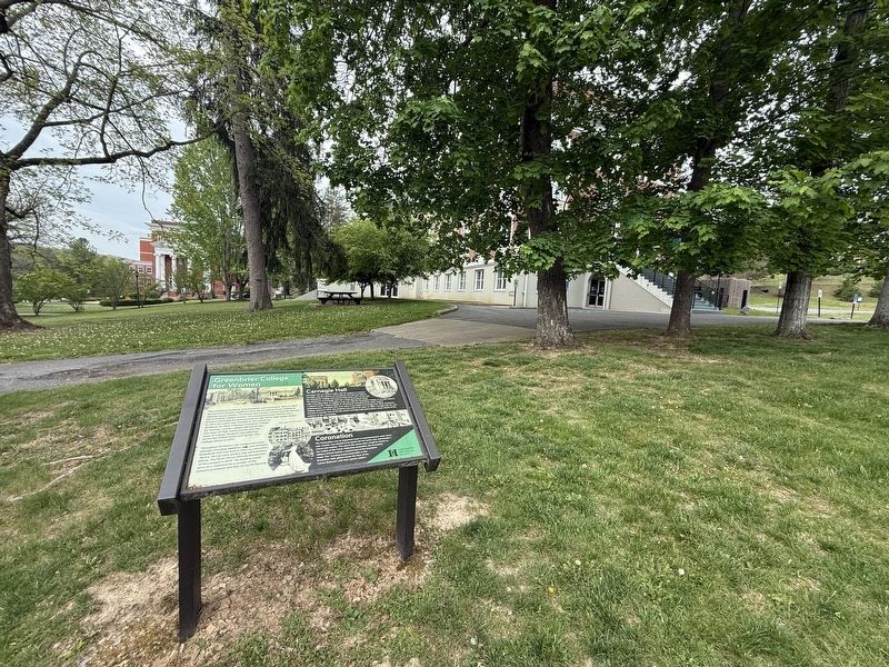 Greenbrier College for Women Marker image. Click for full size.