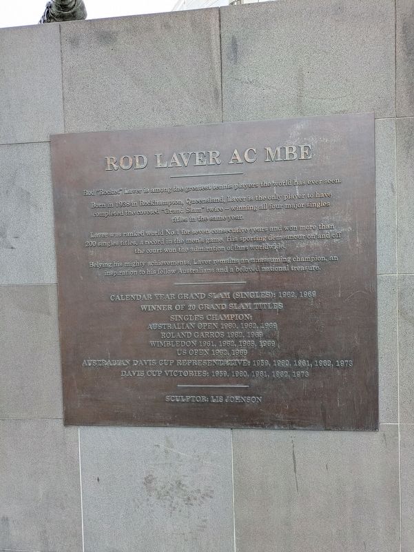 Rod Laver Marker image. Click for full size.