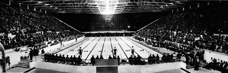 Melbourne Olympic Swimming Pool. Click for full size. Melbourne Olympic Swimming Pool image. Click for full size.