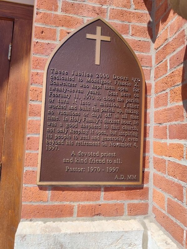 Jubilee 2000 Doors Marker image. Click for full size.