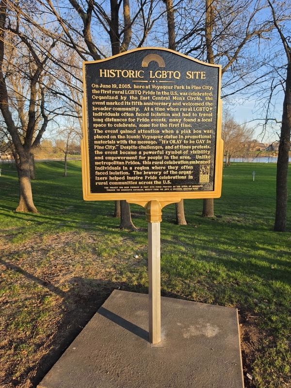 Historic LGBTQ Site Marker image. Click for full size.