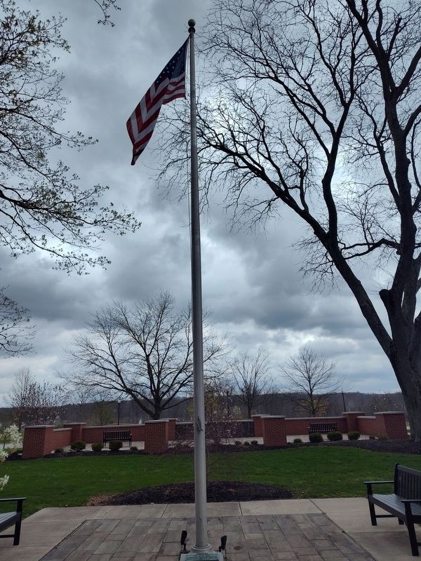 The Flag Pole Marker. Click for full size. The Flag Pole Marker image. Click for full size.