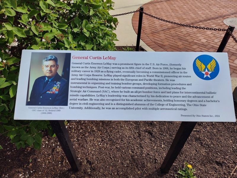 General Curtis LeMay Marker image. Click for full size.