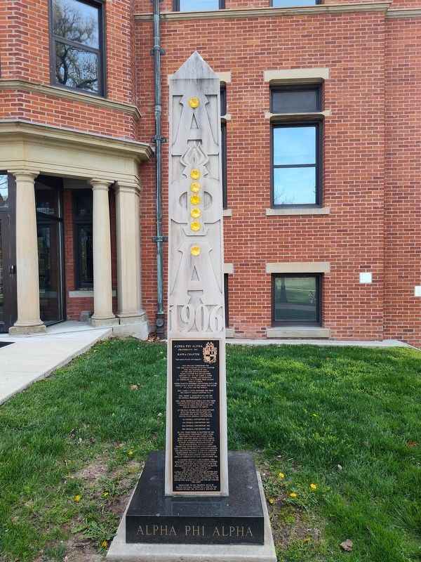 Alpha Phi Alpha Fraternity, Inc. Marker. Click for full size. Alpha Phi Alpha Fraternity, Inc. Marker image. Click for full size.