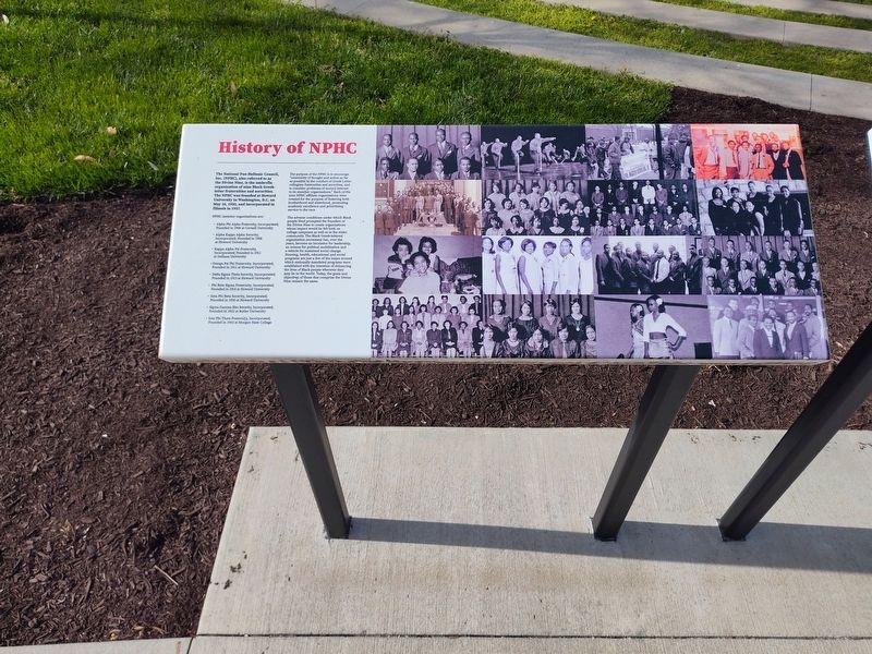 History of NPHC Marker image. Click for full size.