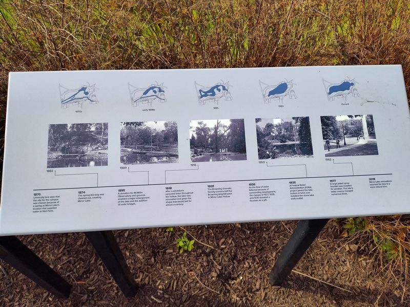 Mirror Lake Marker image. Click for full size.