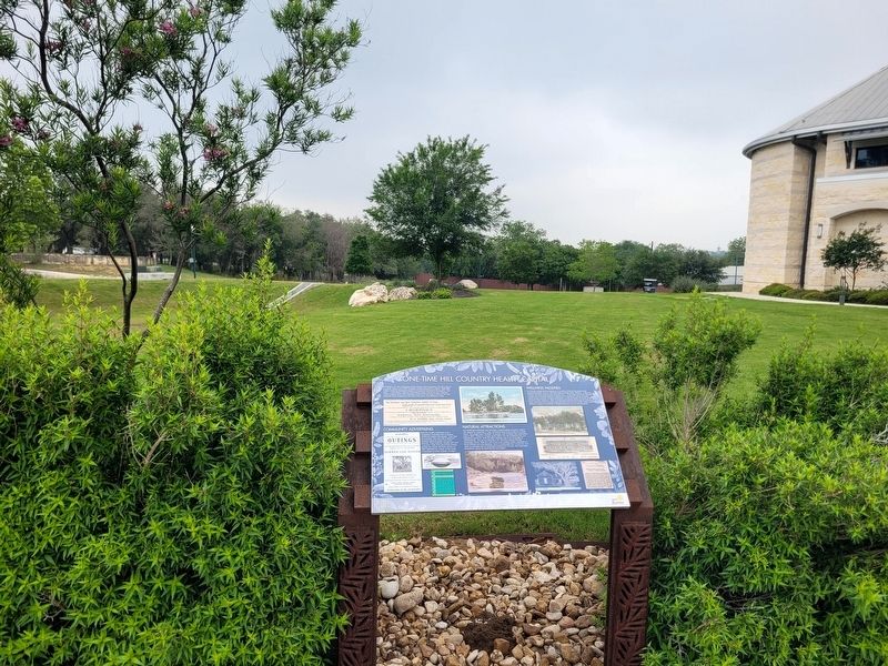One-Time Hill Country Health Capital Marker. Click for full size. One-Time Hill Country Health Capital Marker image. Click for full size.