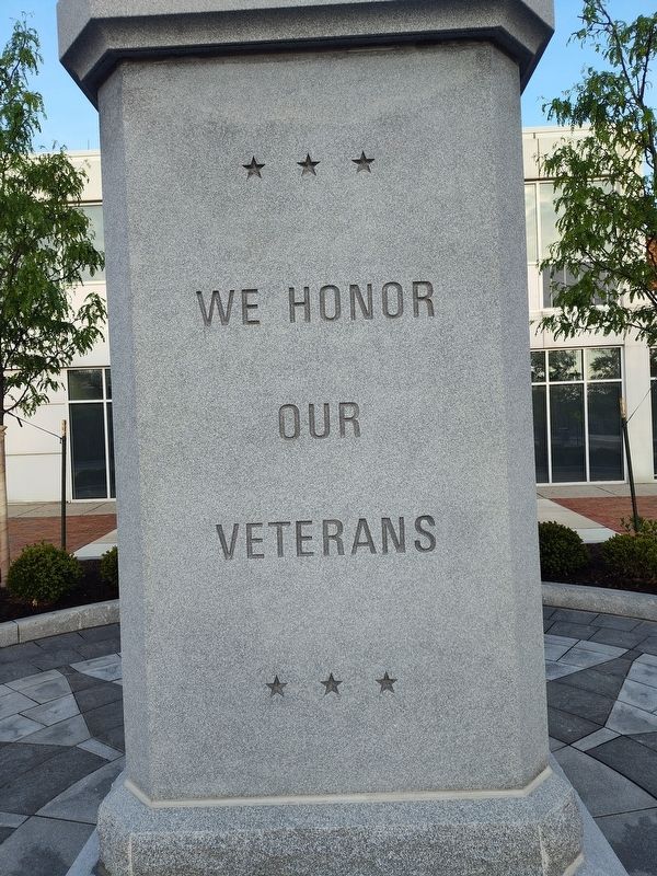 Veterans Memorial Grove Marker image. Click for full size.
