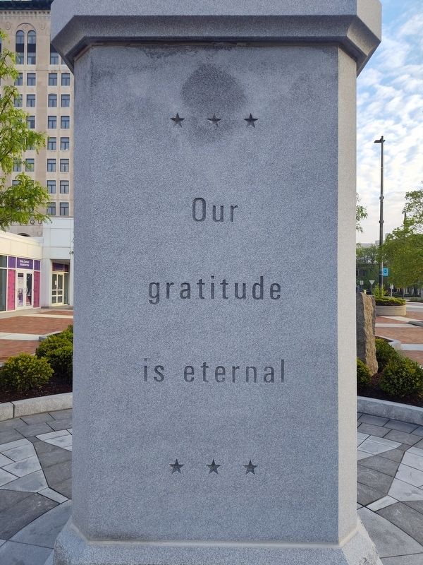 Veterans Memorial Grove Marker image. Click for full size.